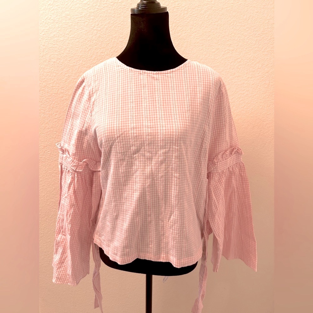 English Factory Size:M Color:Pink&White